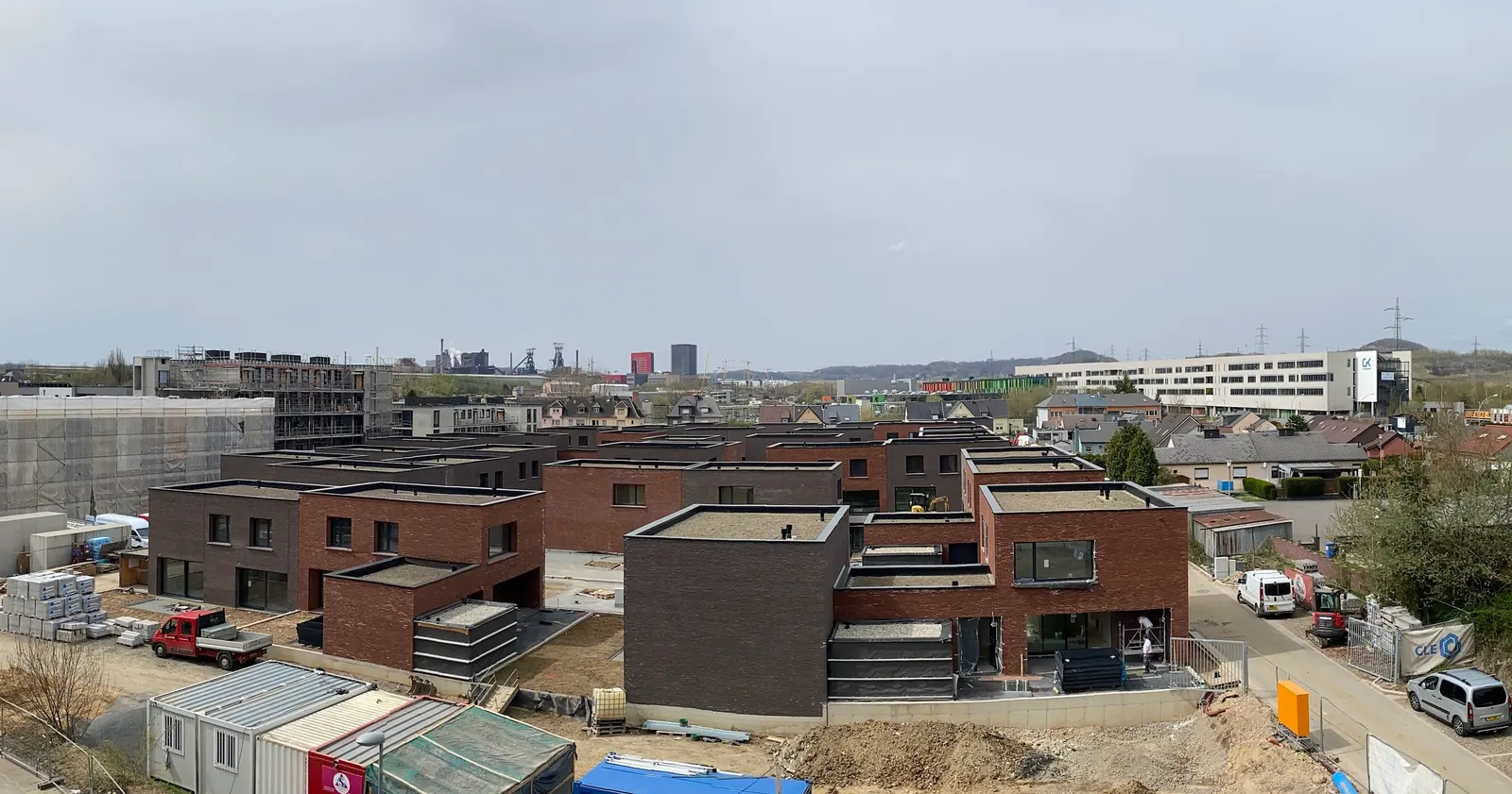 Étape du chantier publiée dans la même galerie à Esch-sur-Alzette